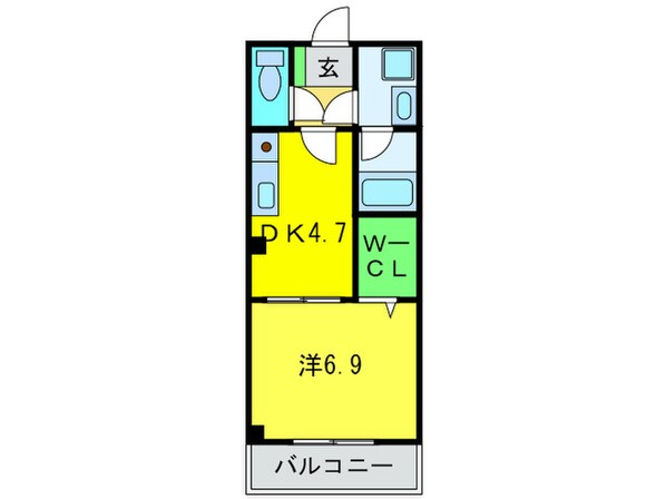 ソレアードスールの物件間取画像